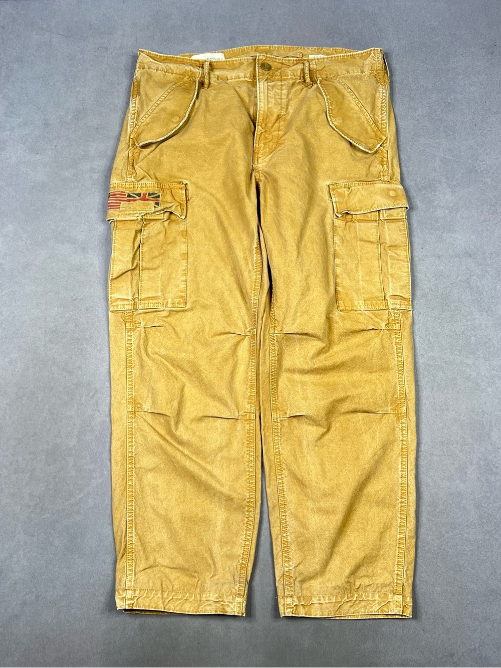 Polo by Ralph Lauren Men's Mustard Cargo Pants